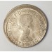 AUSTRALIA 1962 . SIXPENCE . ERROR . OFF CENTRE . MIS-STRIKE